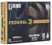 Federal Premium Gold Medal 6 5mm Creedmoor 140 Grain Berger Hybrid Target Brass Cased Centerfire Rifle Ammo 20 Rounds GM65CRDBH2