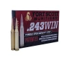 Fort Scott Munitions 243 WINCHESTER 70 Grain Centerfire Rifle Ammo 20 Rounds 243-070-SCV