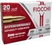 Fiocchi Hyperformance Hunt  300 Winchester Magnum 190 Grain HPBT Brass Rifle Ammo 20 Rounds 300WMMKE