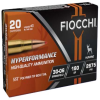 Fiocchi Hyperformance Hunt  30-06 180 Grai SST Brass Rifle Ammo 20 Rounds 3006HSC