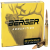 Berger Elite Hunter  300 PRC 245 GrainOpen Tip Brass Rifle Ammo 20 Rounds 55020