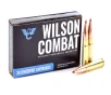 Wilson Combat Hornady ELD-M  300 AAC Blackout 208 Grain Brass Cased Pistol Ammo 20 Round A300BLK-208-ELDM-20RD