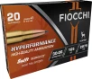 Fiocchi Hyperformance Hunt 30-06 Springfield 165 Grain Scirocco Brass Rifle Ammo 20 Rounds 3006SCA