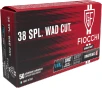 Fiocchi Range Dynamics  38 Special 148 Grain LDWC Brass Cased Pistol Ammo 150 Rounds 38LA