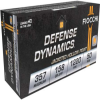 Fiocchi Defense Dynamics 357 Magnum 158 Grain JHP Brass Cased Pistol Ammo 50 Rounds 357B