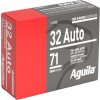 Aguila Ammunition  32 AUTO 71 Grain Full Metal Jacket Brass Case Pistol Ammo 50 Rounds 1E322110 - FREE SHIPPING on  49 