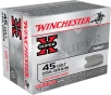 Winchester Super-X Handgun  45 Colt 255 grain Lead Round Nose Brass Cased Centerfire Pistol Ammo 20 Rounds X45CP2 - FREE SHIPPING on  49 