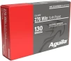 Aguila Ammunition 270 WIN 130 Grain Soft Point Brass Cased Rifle Ammo 20 Rounds 8053AG - FREE SHIPPING on  49 