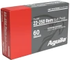 Aguila Ammunition 22-250 REM 60 Grain Soft Point Brass Cased Rifle Ammo 20 Rounds 20 Round 8338AG - FREE SHIPPING on  49 