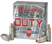 Hornady Critical Duty 9 mm Luger 135 Grain FlexLock Centerfire Pistol Ammo 25 Rounds 90236