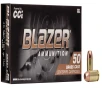 CCI Ammunition Blazer  40 S W 180 Grain FMJ Brass Case Brass Centerfire Pistol Ammo 50 Rounds 5220