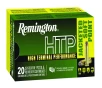 Remington  44 Magnum HTP 240 Grain Jacketed Soft Point Centerfire Pistol Ammo 20 Rounds 23002