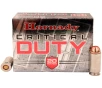 Hornady Critical Duty 10mm Auto 175 grain FlexLock Brass Cased Centerfire Pistol Ammo 20 Rounds 91256