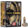 Federal Premium  380 ACP 99 Grain Hydra-Shok Deep Jacketed Hollow point Brass Centerfire Pistol Ammo 20 Rounds P380HSD1