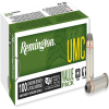 Remington UMC  38 Special  P 125 Grain Semi-Jacketed Hollow Point Centerfire Pistol Ammo 100 Rounds 23771