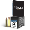 Nosler ASP  40 S W 150 Grain Jacketed Hollow Point Brass Cased Cased Pistol Ammo 20 Rounds 51283
