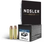 Nosler ASP  40 S W 180 Grain Jacketed Hollow Point Brass Cased Cased Pistol Ammo 50 Rounds 51212