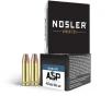 Nosler ASP 185 Grain  45 ACP 185 Grain Jacketed Hollow Point Brass Cased Cased Pistol Ammo 20 Rounds 51278