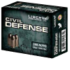 Liberty Ammunition Civil Defense  380 ACP 50 Grain HP Brass Case Centerfire Pistol Ammo 100 Rounds Box LHPLACD380023-KIT2 - FREE SHIPPING
