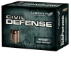 Liberty Ammunition Civil Defense  40 S W 60 Grain Hollow Point Brass Cased Centerfire Pistol Ammo 20 Rounds LA-CD-40-012 - FREE SHIPPING on  49 