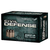 Liberty Ammunition Civil Defense  45 ACP  P 78 Grain Hollow Point Nickel-Plated Brass Cased Centerfire Pistol Ammo 20 Rounds LA-CD-45-013 - FREE SHIPPING on  49 