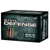 Liberty Ammunition Civil Defense 9mm Luger  P 50 Grain HP Brass Case Centerfire Pistol Ammo 20 Rounds Box LA-CD-9-014 - FREE SHIPPING on  49 