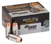 SIG SAUER V-Crown Ammo  45 ACP 200 grain Jacketed Hollow Point Brass Cased Centerfire Pistol Ammo 50 Rounds E45AP1-50