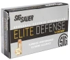 SIG SAUER V-Crown  380 ACP 90 Grain Jacketed Hollow Point Brass Cased Centerfire Pistol Ammo 150 Rounds E380A1-50-KIT1