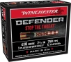 Winchester Defender Shotshell 410 Bore 1 4 oz 2 5in Centerfire Shotgun Ammo 10 Rounds S410PDX1