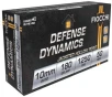 Fiocchi Defense Dynamics 10mm Auto 180 Grain JHP Brass Pistol Ammo 50 Rounds 10APHP
