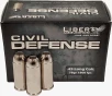 Liberty Ammunition Civil Defense  45 Colt 78 Grain HP Brass Case Centerfire Pistol Ammo 20 Rounds Box LA-CD-45-031