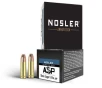 Nosler ASP Suppressor Ready 9mm 147 Grain Jacketed Hollow Point Brass Cased Cased Pistol Ammo 20 Rounds 51290