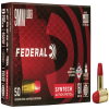 Federal Premium Syntech Action Pistol 9mm Luger 150 Grain Syntech Jacket Flat Nose Brass Cased Centerfire Pistol Ammo 50 Rounds AE9SJAP1
