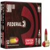 Federal Premium Syntech Range 9mm Luger 124 Grain Syntech Jacket Flat Nose Centerfire Pistol Ammo 50 Rounds AE9SJ2