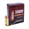 Fort Scott Munitions 10MM 125 Grain Centerfire Pistol Ammo 20 Rounds 10MM-125-SCV