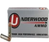 Underwood Ammo  45 Colt 250 Grain Full Metal Jacket Nickel Plated Brass Cased Pistol Ammo 50 Rounds 432 - FREE SHIPPING