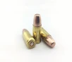 ICC Ammo Gold Elite 9mm 100 Grain Frangible Flat Point Brass Pistol Ammo 1000 Rounds 009-100XFP-M