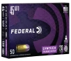 Federal Premium Syntech Training Match 45 Auto 230 Grain Syntech Jacket Flat Nose Centerfire Pistol Ammo 50 Rounds AE45SJ2