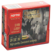 Norma Range Training FMJ 9mm Luger 124 grain Full Metal Jacket Brass Cased Centerfire Pistol Ammo 50 Rounds 620340050