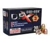 Cor Bon 380 Auto 80 Grain Jacketed Hollow Point -DPX Brass Cased Pistol Ammo 20 Rounds DPX38080 20