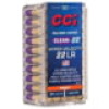 CCI Ammunition Clean-2 Hyper Velocity  22 LR 31 Grain LN Brass Rimfire Ammo 50 Rounds 954CC