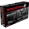 Winchester Ballistic Silvertip 7mm Remington Magnum 150 grain Fragmenting Polymer Tip Brass Cased Centerfire Rifle Ammo 20 Rounds SBST7