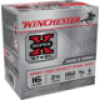 Winchester Super-X Shotshell 16 Gauge 15 16 oz 2 75  Centerfire Shotgun Ammo 25 Round WE16GT6