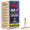 CCI Ammunition Maxi-Mag  22 Winchester Magnum Rimfire 40 Grain Jacketed Hollow Point Rimfire Ammo 125 Rounds 920CC