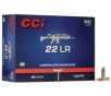 CCI Ammunition AR Tactical  22 LR 40gr  Copper Plated Round Nose Rimfire Ammo 300 Rounds 956