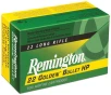 Remington 22 Golden Bullet  22 Long Rifle 40 Grain Round Nose Brass Cased Rimfire Ammo 50 Rounds R21006
