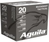 Aguila Ammunition Ammunition 20 Gauge 1 oz 2 75in 2 Buckshot Shotgun Ammo 25 Rounds 1C2002BA