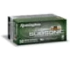 Remington Subsonic  22 Long Rifle 40 Grain Copper Plated Hollow Point Brass Cased Rimfire Ammo 50 Rounds 21135