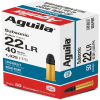 Aguila Ammunition Standard Subsonic  22 Long Rifle 40 Grain Solid Point Brass Case Ammo 50 Rounds 1B220269 - FREE SHIPPING on  49 