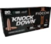 Fiocchi Knock Down  308 Winchester 150 Grain HP Brass Rifle Ammo 20 Roounds 308CHB